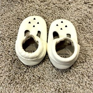 White Baby Slip-on Moccasins